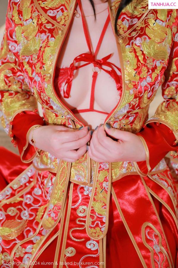 陈诗诗 诗诗 [XiuRen]高清写真图 2024.11.22 No.9494 诗诗kiki 美腿新娘第20张图片